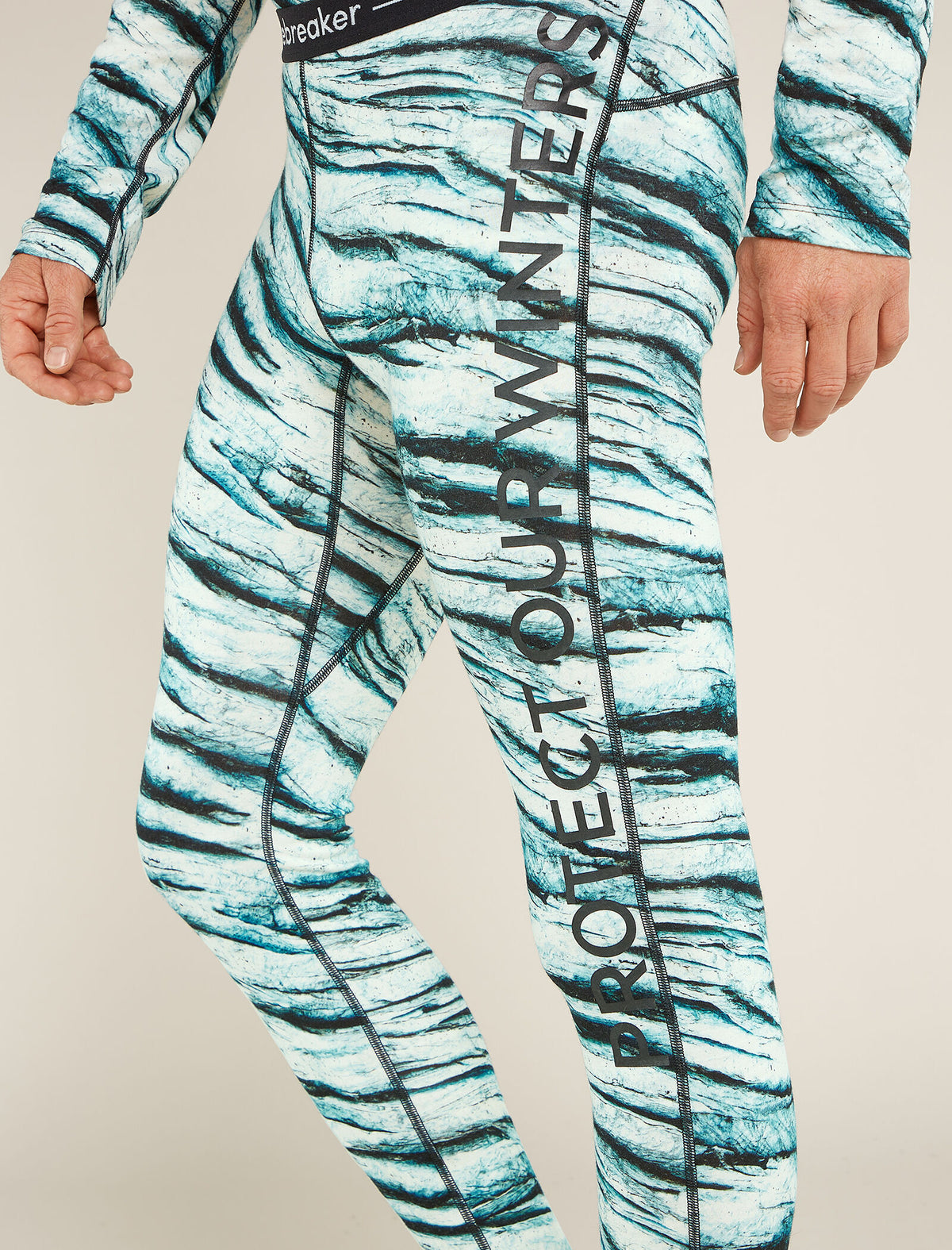 Men's Merino 200 Oasis Thermal Leggings Protect Our Winters  - 5