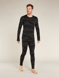 Men's Merino 260 Vertex Long Sleeve Crewe Thermal Top Snow Guide  - 3