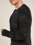 Men's Merino 260 Vertex Long Sleeve Crewe Thermal Top Snow Guide  - 5