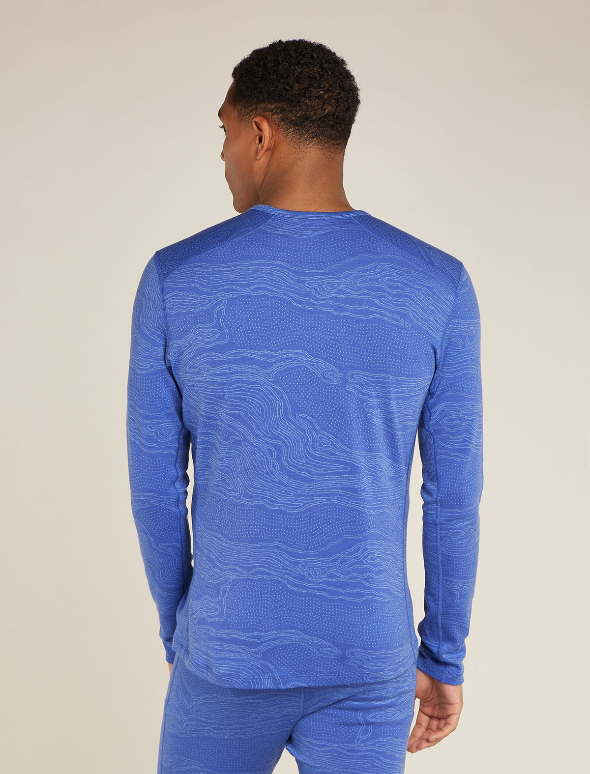 Men's Merino 260 Vertex Long Sleeve Crewe Thermal Top Snow Guide  - 2