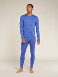 Men's Merino 260 Vertex Long Sleeve Crewe Thermal Top Snow Guide  - 3