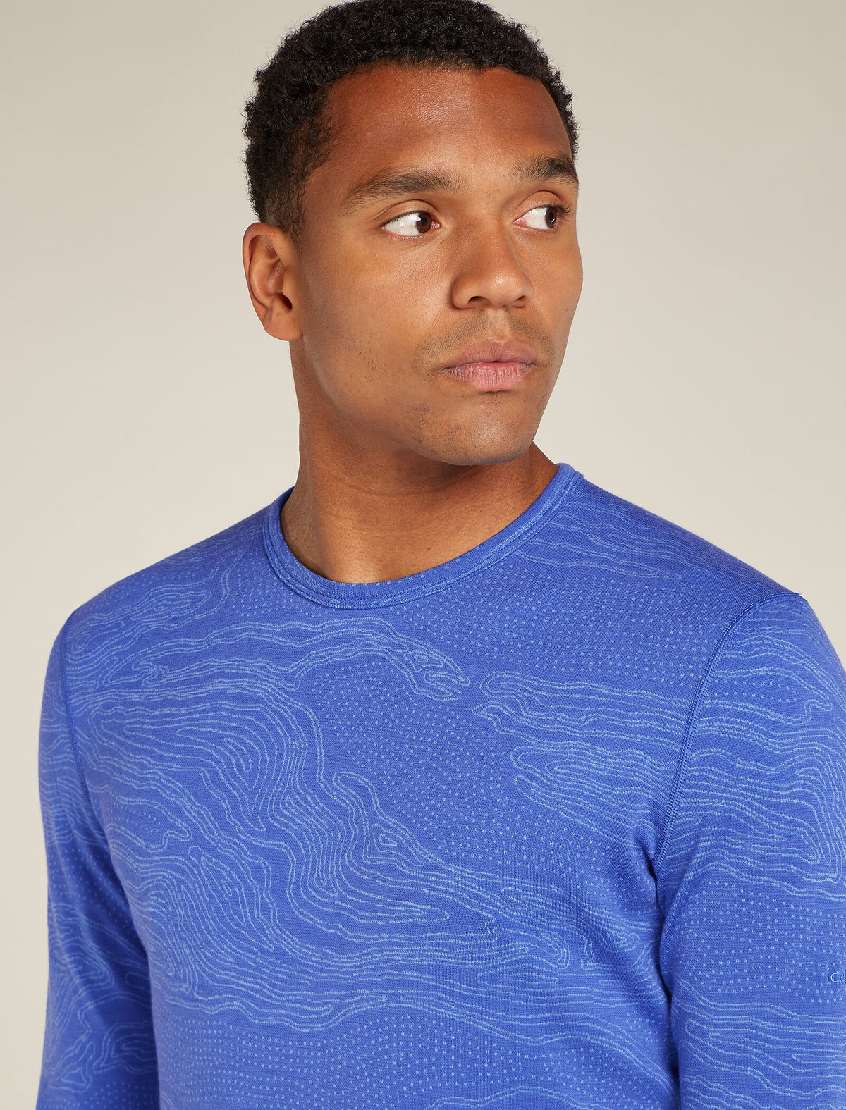 Men's Merino 260 Vertex Long Sleeve Crewe Thermal Top Snow Guide  - 6