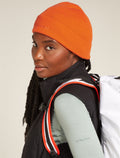 Unisex Merino All Day Toque Beanie Blaze - 4