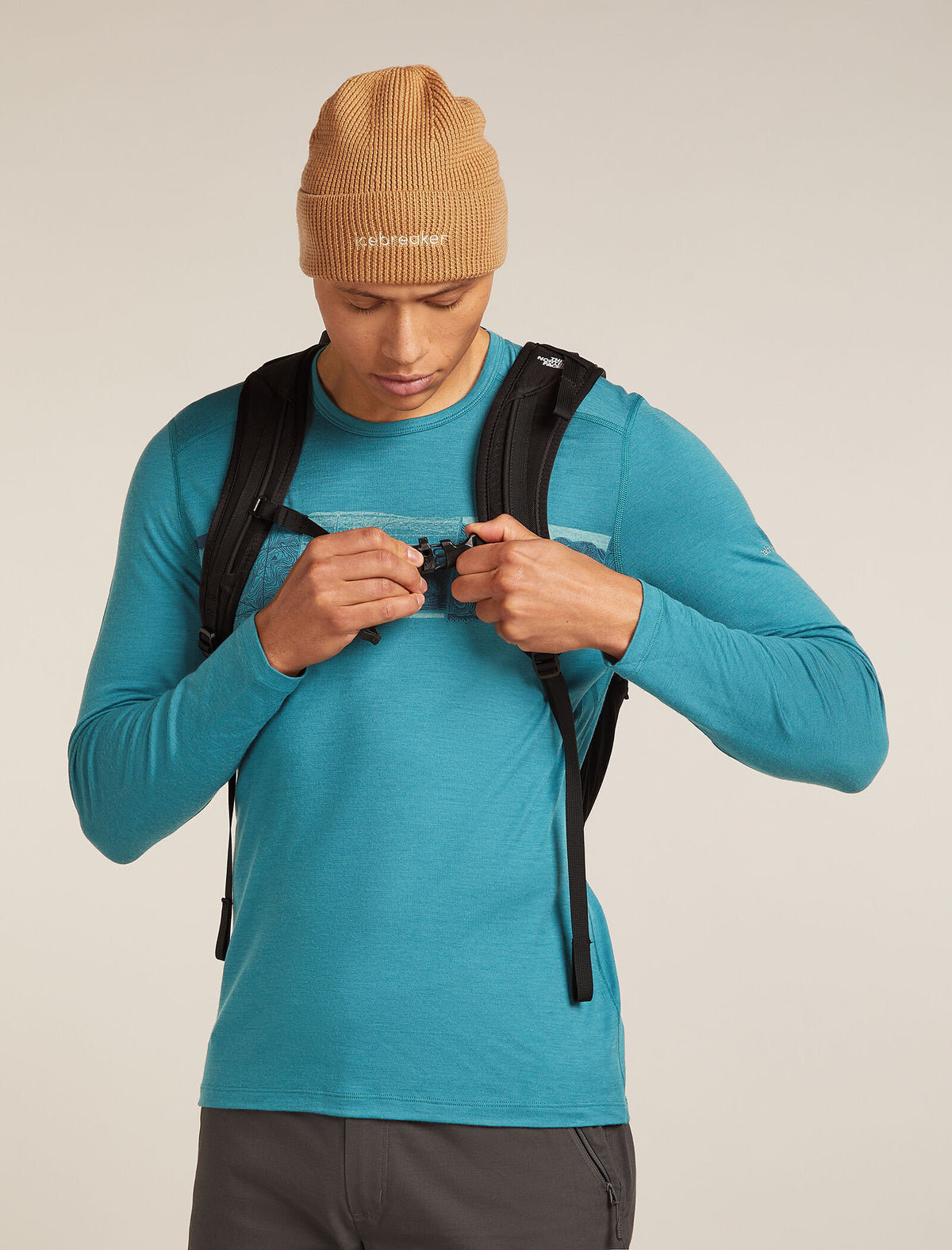 Unisex Merino All Day Toque Beanie Trail - 2