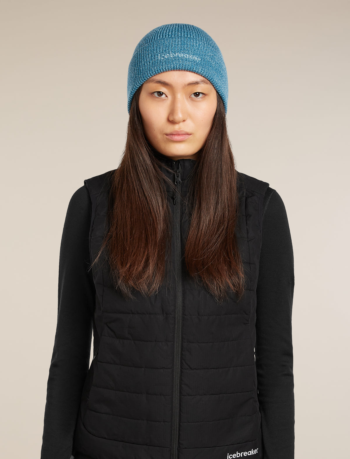 Unisex Merino All Day Toque Beanie Topaz/Hydro - 1