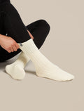 Unisex Merino Ski Lodge Crew Socks  - 2