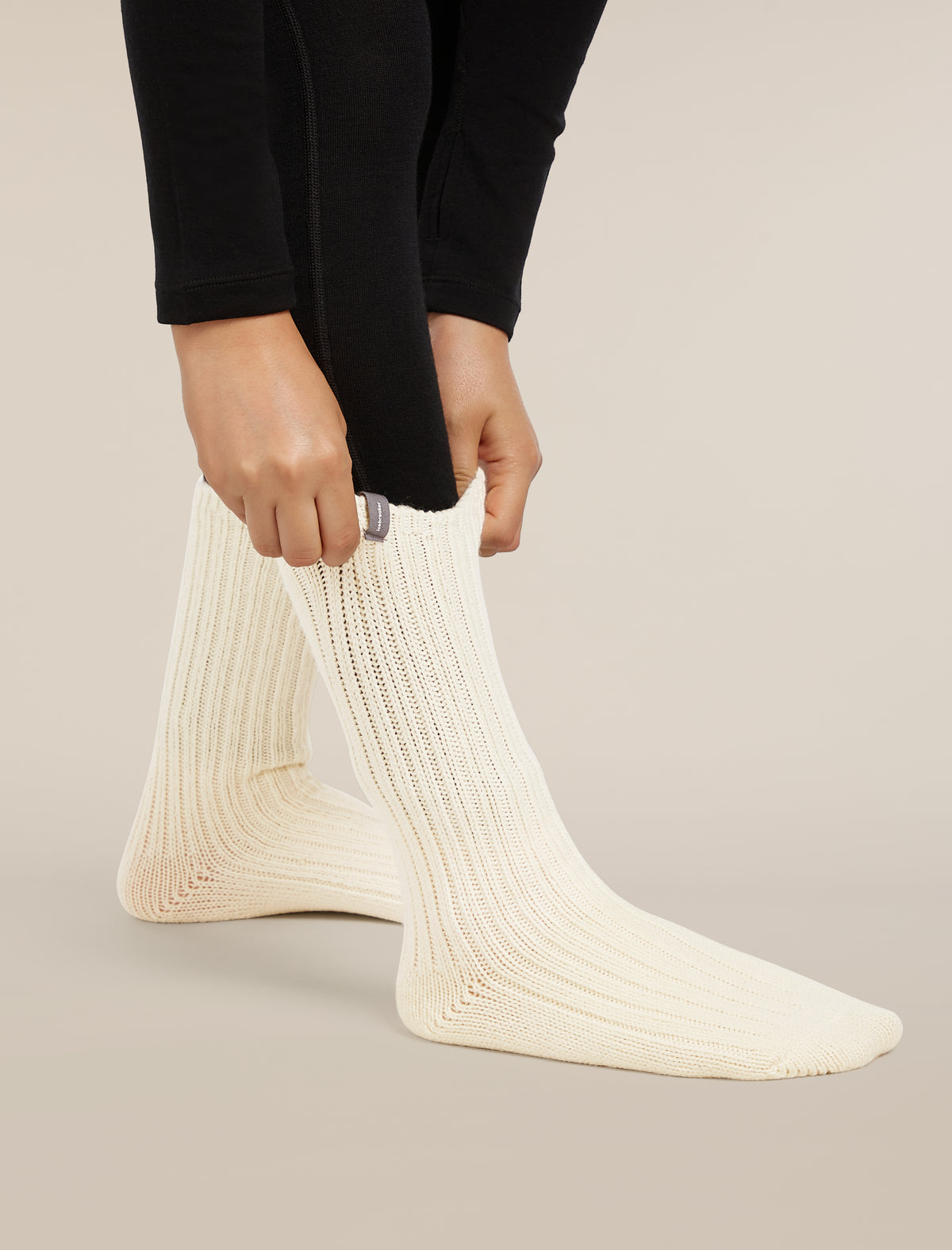 Unisex Merino Ski Lodge Crew Socks  - 4