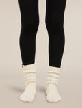 Unisex Merino Ski Lodge Crew Socks  - 5