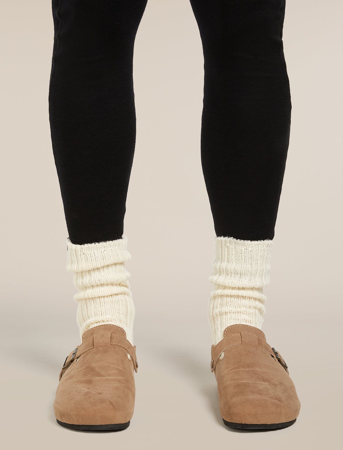 Unisex Merino Ski Lodge Crew Socks  - 6
