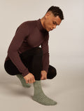Unisex Merino Ski Lodge Crew Socks  - 1