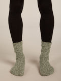 Unisex Merino Ski Lodge Crew Socks  - 3