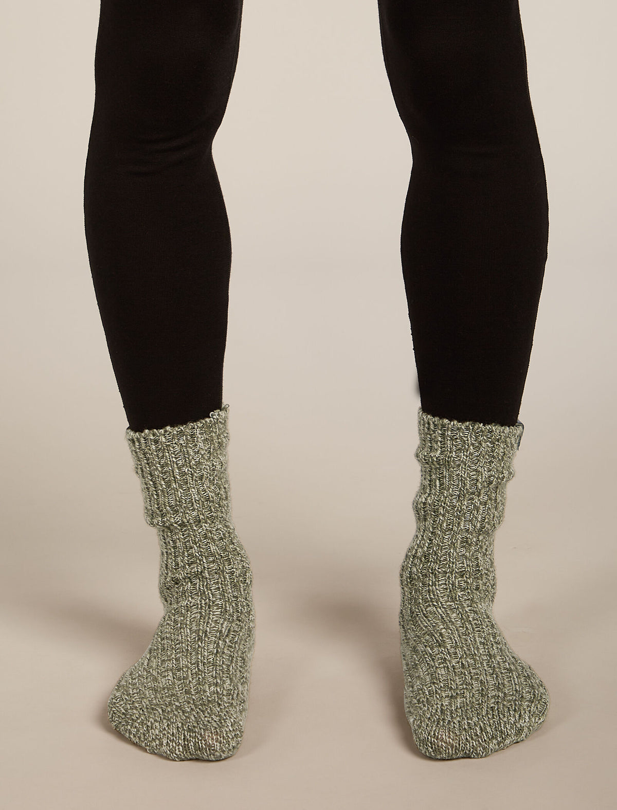 Unisex Merino Ski Lodge Crew Socks  - 3