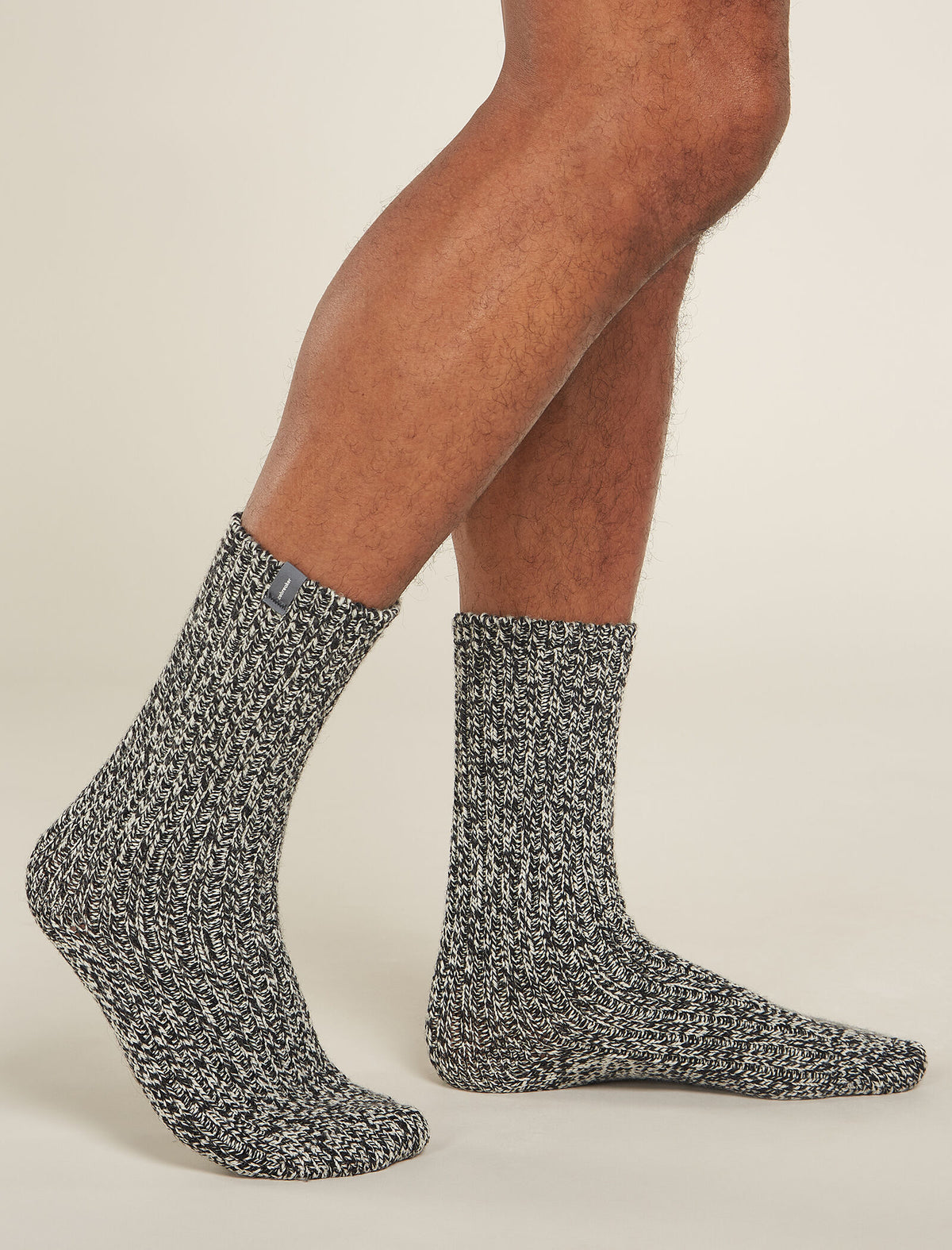 Unisex Merino Ski Lodge Crew Socks  - 2