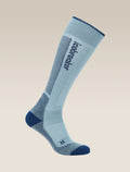 Women's Merino Ski+ Light Over The Calf Socks Hydro/Atlantis - 1