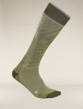 Women's Merino Ski+ Light Over The Calf Socks Mountain Contour Lichen/Loden - 4