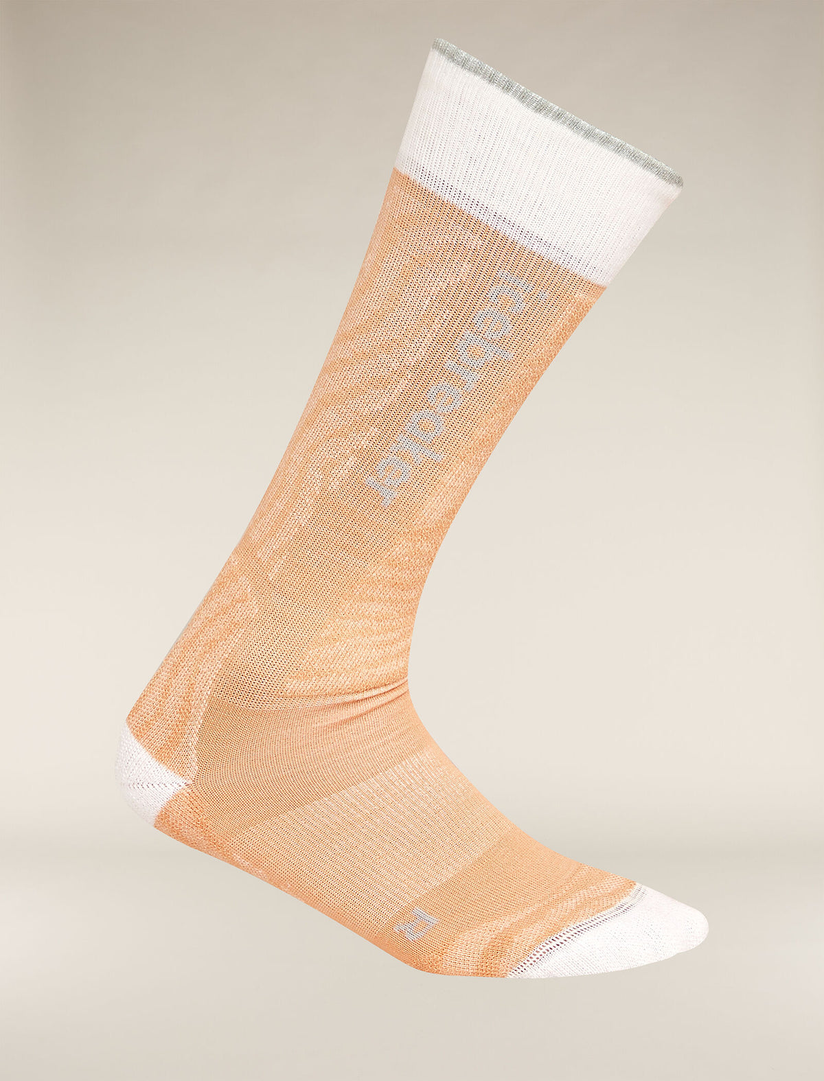 Women's Merino Ski+ Light Over The Calf Socks Mountain Contour  - 4