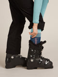 Women's Merino Ski+ Light Over The Calf Socks Mountain Contour Atlantis/Hydro - 1
