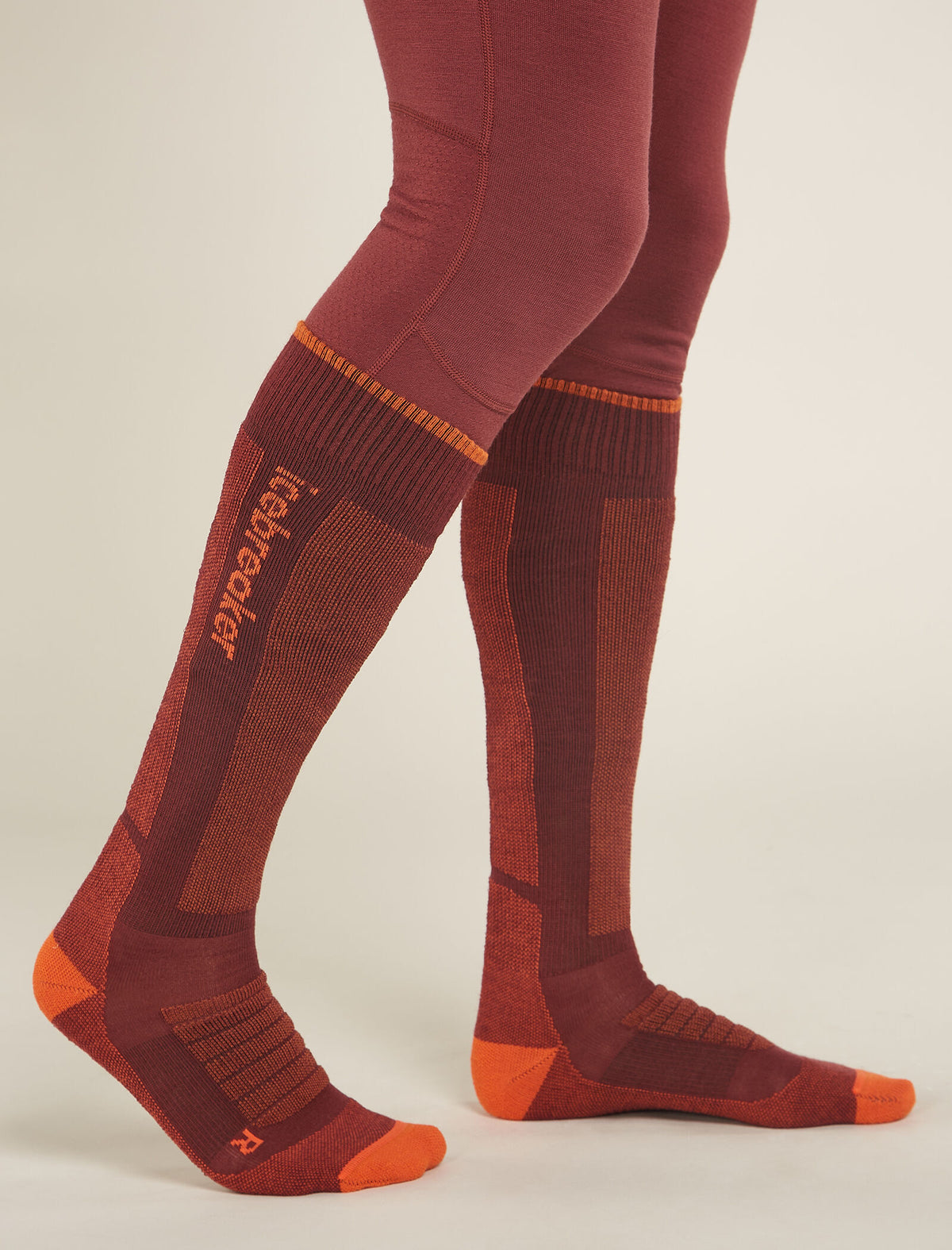 Men's Merino Ski+ Medium Over The Calf Socks  - 2