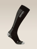 Men's Merino Ski+ Ultralight Over The Calf Socks Black/Ether - 1
