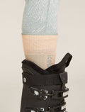 Women's Merino Ski+ Medium Over The Calf Socks Sunstone/Moss - 1