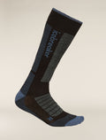 Women's Merino Ski+ Medium Over The Calf Socks Black/Dawn - 5