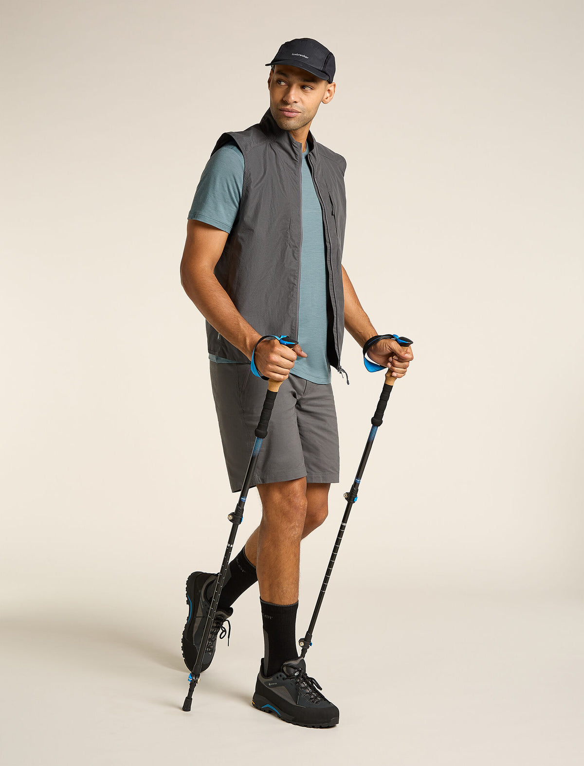 Men's Merino 150 Tech Lite Short Sleeve T-Shirt Single Line Camp  - 4