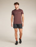 Men's Merino 150 Tech Lite Short Sleeve T-Shirt Single Line Camp  - 3