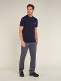 Men's Merino 150 Tech Lite Short Sleeve T-Shirt Single Line Camp  - 3