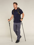 Men's Merino 150 Tech Lite Short Sleeve T-Shirt Single Line Camp  - 4