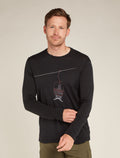 Men's Merino 150 Tech Lite Long Sleeve T-Shirt Bear Lift  - 1