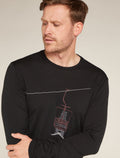 Men's Merino 150 Tech Lite Long Sleeve T-Shirt Bear Lift  - 5