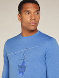 Men's Merino 150 Tech Lite Long Sleeve T-Shirt Bear Lift  - 6
