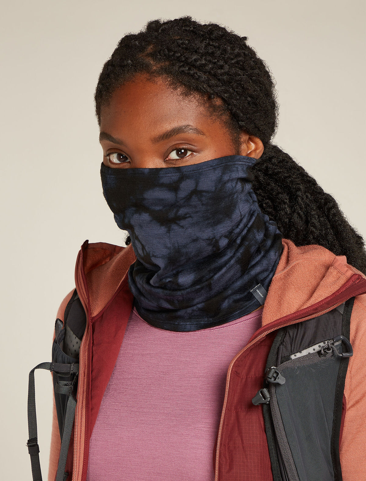 Unisex Merino 200 Flexi Chute Cloud Dye Graphite/Black - 6