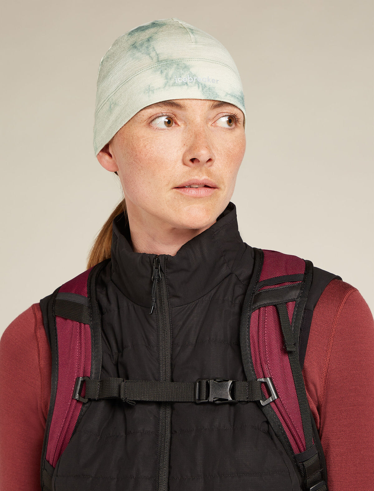 Unisex Merino 200 Oasis Beanie Cloud Dye  - 2