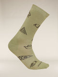 Men's Merino Lifestyle Ultralight Crew Socks Camp Essentials  - 4