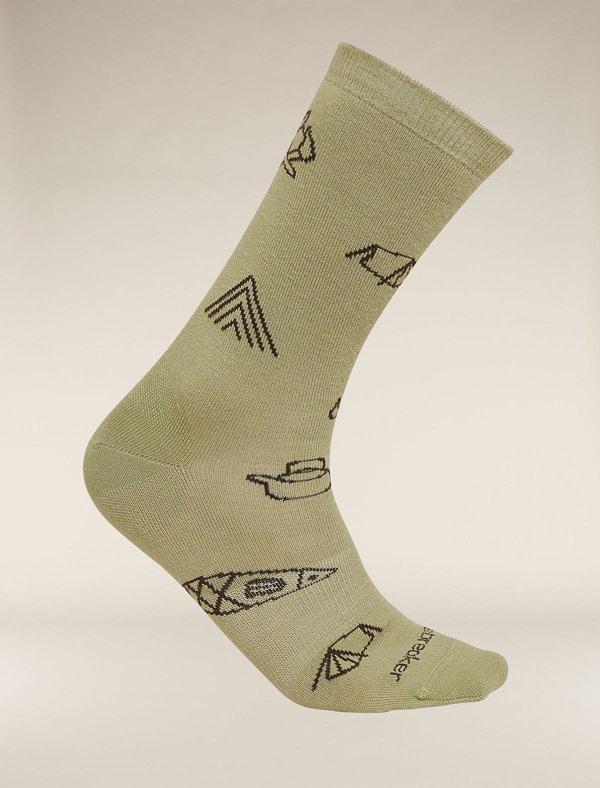 Men's Merino Lifestyle Ultralight Crew Socks Camp Essentials  - 4