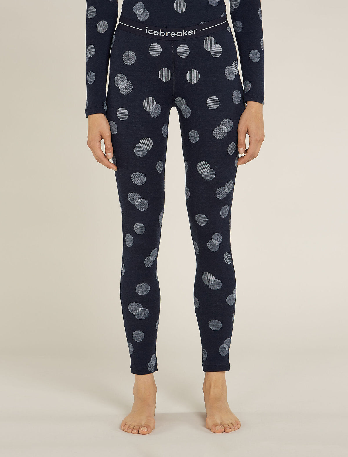 Women's Merino 260 Vertex Thermal Leggings Falling Flakes  - 1