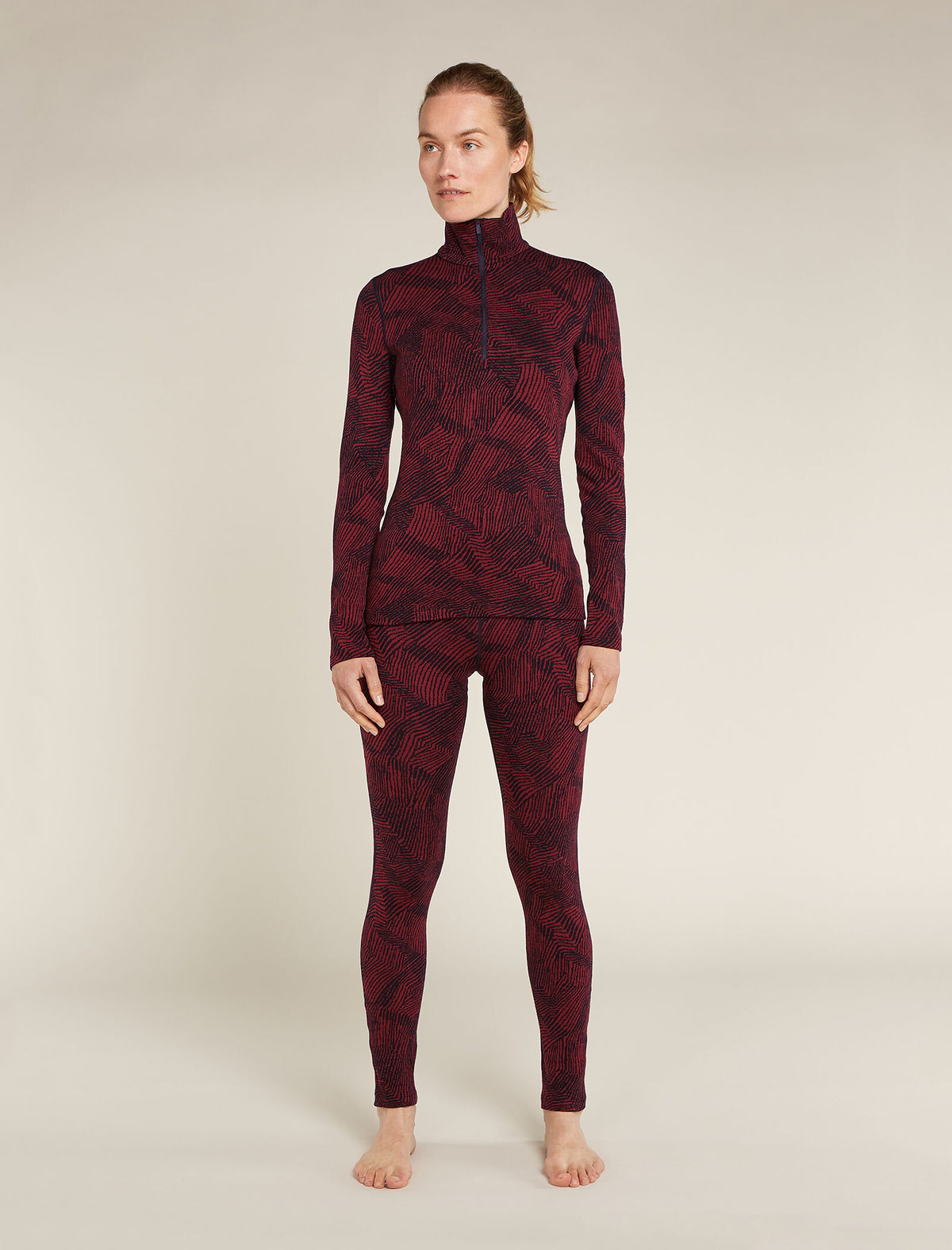 Women's Merino 260 Vertex Thermal Leggings Frozen Forms  - 3
