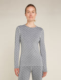 Women's Merino 260 Vertex Long Sleeve Crewe Thermal Top On-Piste  - 1