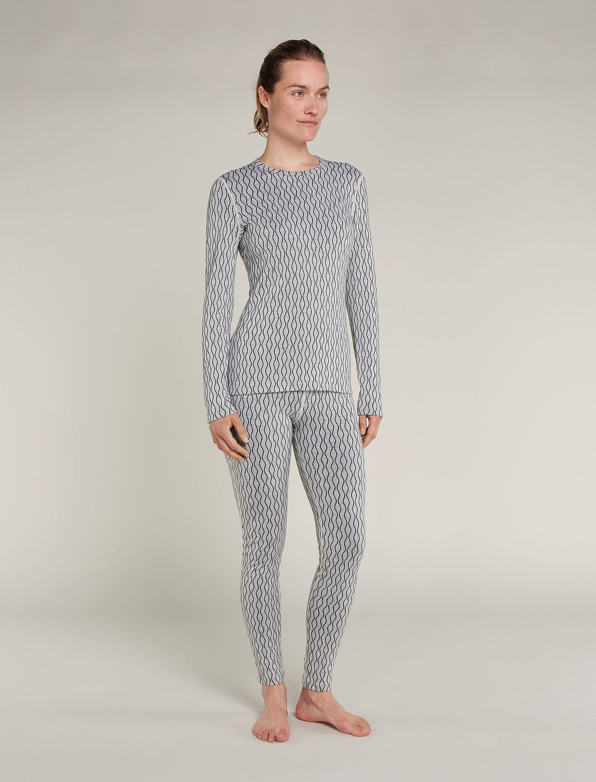 Women's Merino 260 Vertex Long Sleeve Crewe Thermal Top On-Piste  - 3