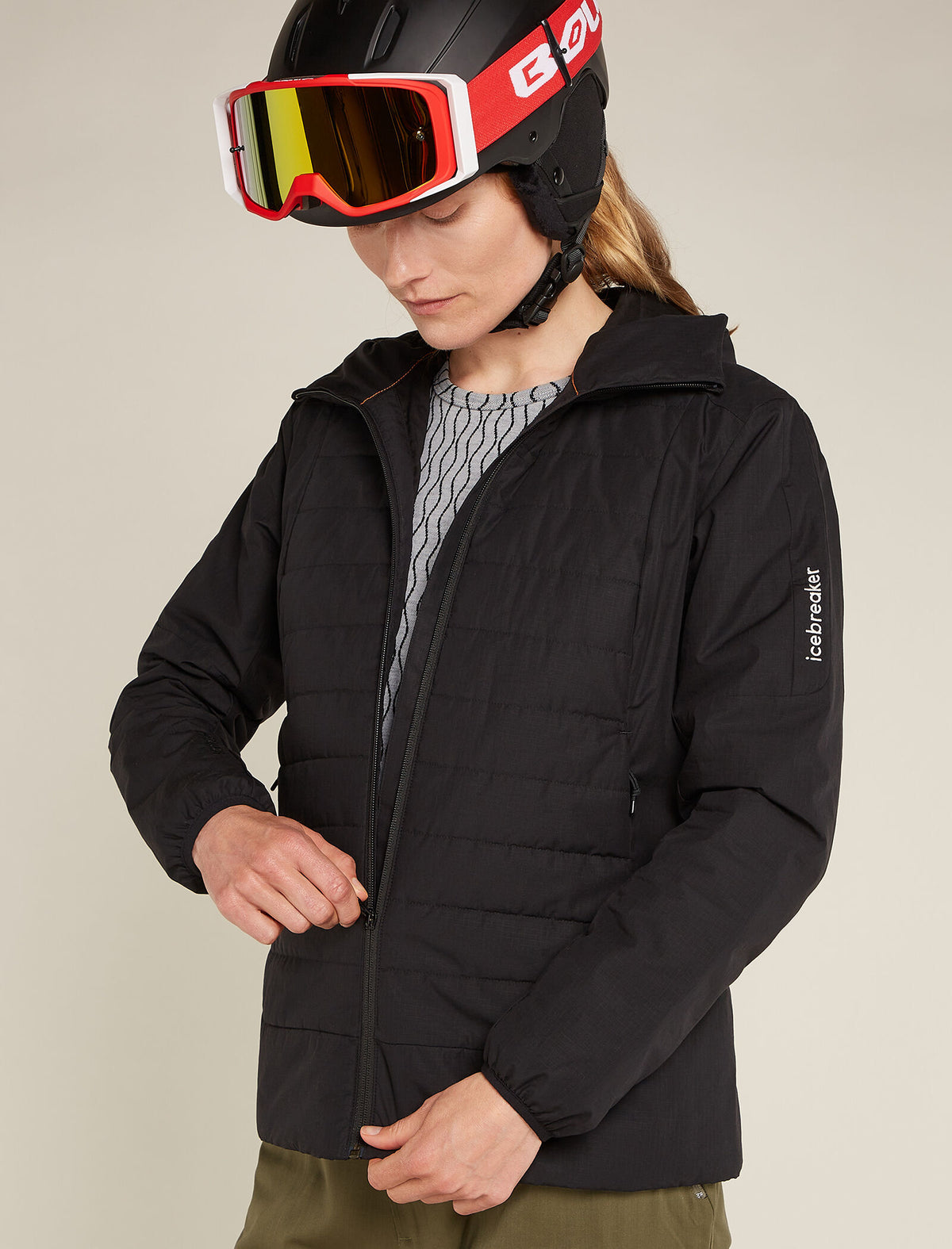 Women's Merino 260 Vertex Long Sleeve Crewe Thermal Top On-Piste  - 4