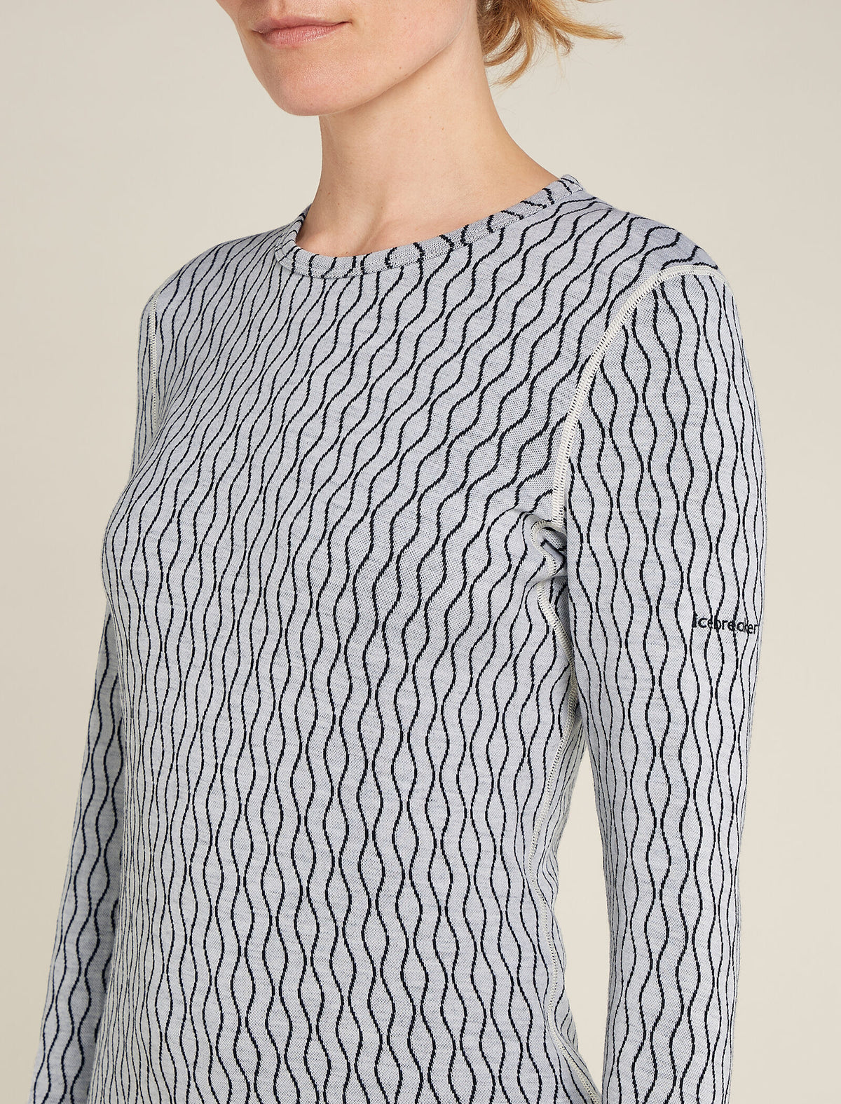 Women's Merino 260 Vertex Long Sleeve Crewe Thermal Top On-Piste  - 5
