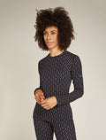 Women's Merino 260 Vertex Long Sleeve Crewe Thermal Top On-Piste  - 1