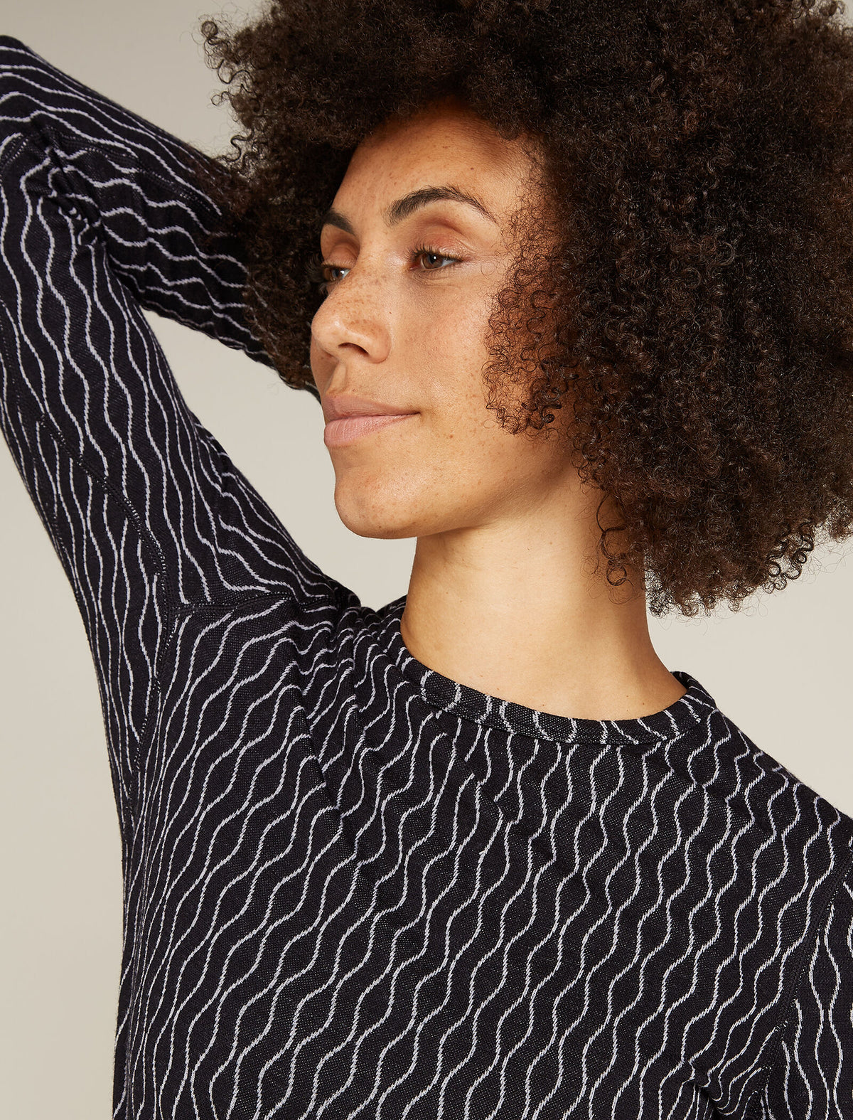 Women's Merino 260 Vertex Long Sleeve Crewe Thermal Top On-Piste  - 6