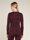 Women's Merino 260 Vertex Long Sleeve Crewe Thermal Top Frozen Forms  - 2