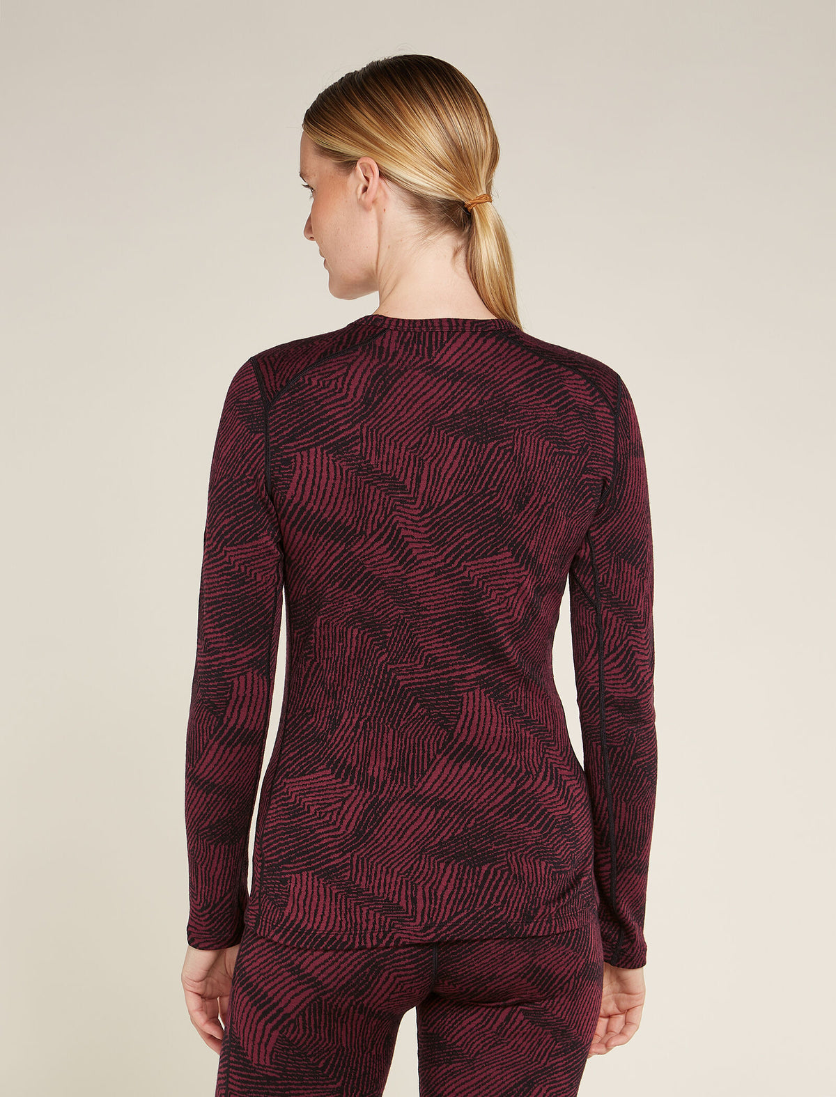 Women's Merino 260 Vertex Long Sleeve Crewe Thermal Top Frozen Forms  - 2