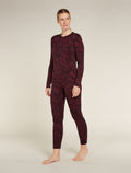 Women's Merino 260 Vertex Long Sleeve Crewe Thermal Top Frozen Forms  - 3