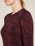 Women's Merino 260 Vertex Long Sleeve Crewe Thermal Top Frozen Forms  - 5