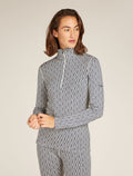 Women's Merino 260 Vertex Long Sleeve Half Zip Thermal Top On-Piste  - 1
