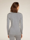 Women's Merino 260 Vertex Long Sleeve Half Zip Thermal Top On-Piste  - 2